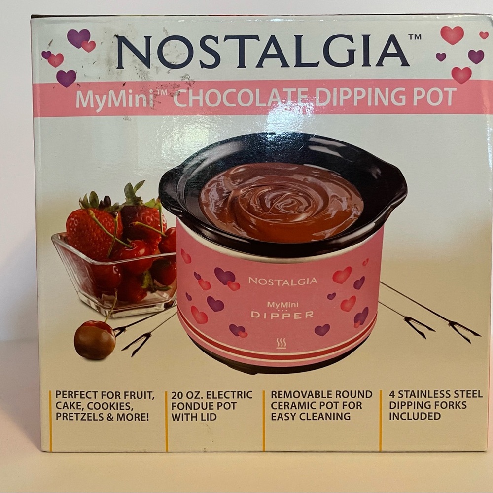 Nostalgia MyMini Chocolate Dipping Pot